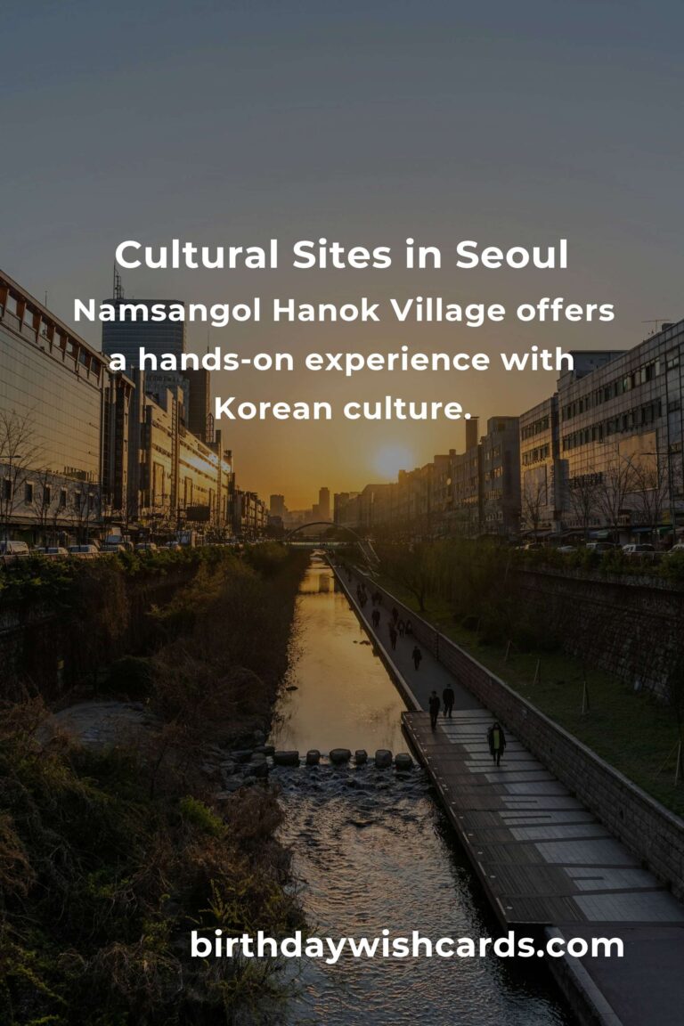 Budget Guide to Exploring Cultural Sites in Seoul