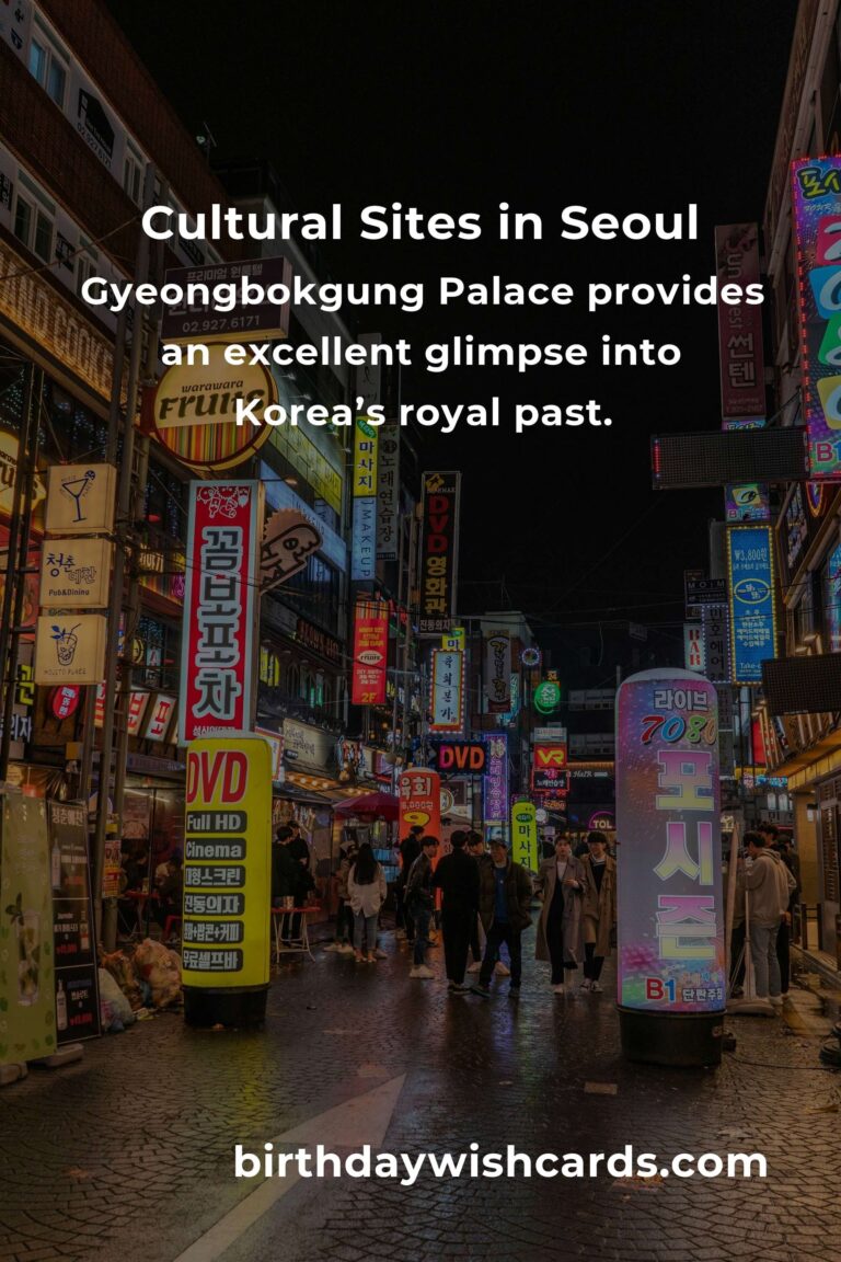 Budget Guide to Exploring Cultural Sites in Seoul