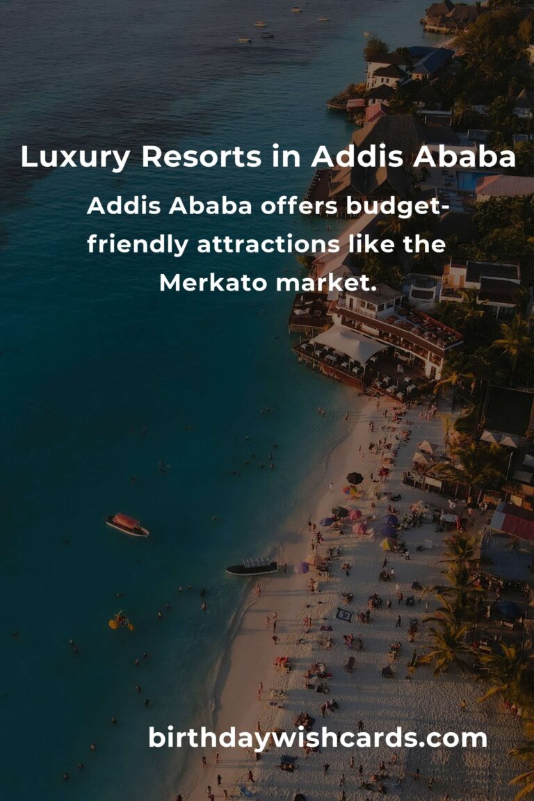 Budget Guide to Luxury Resorts in Addis Ababa