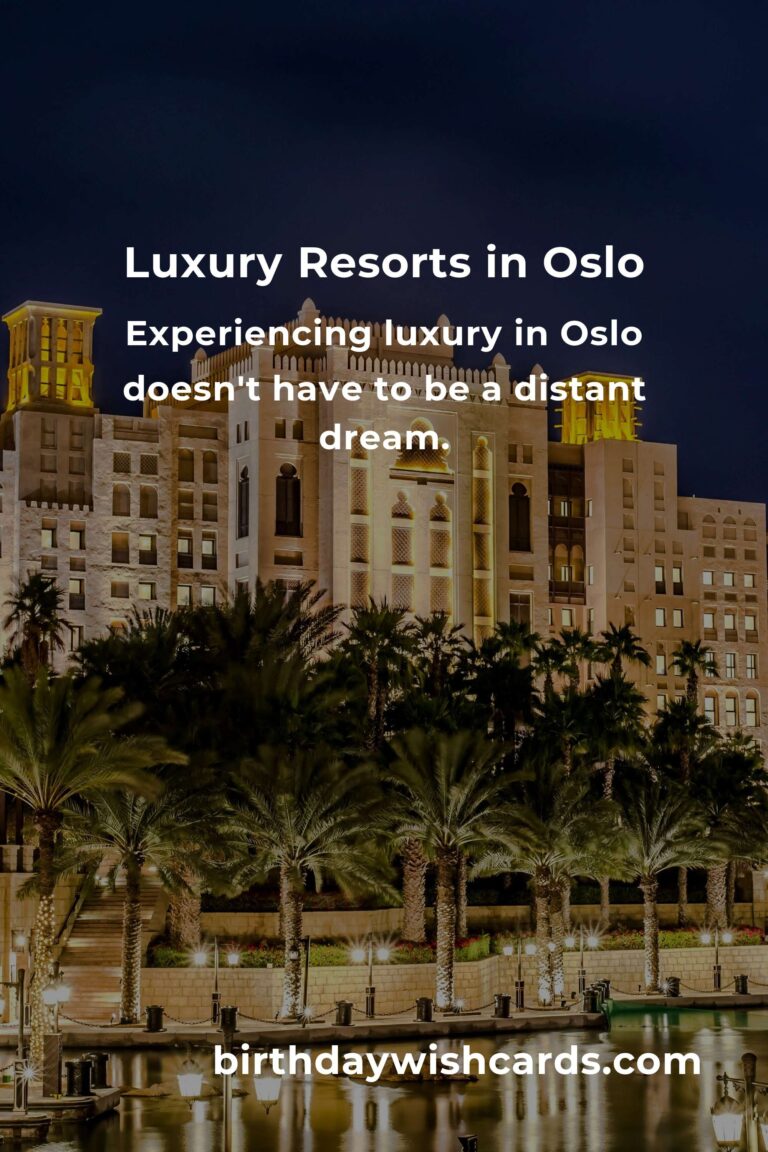 Budget Guide to Luxury Resorts in Oslo: Experience Opulence Without Breaking the Bank