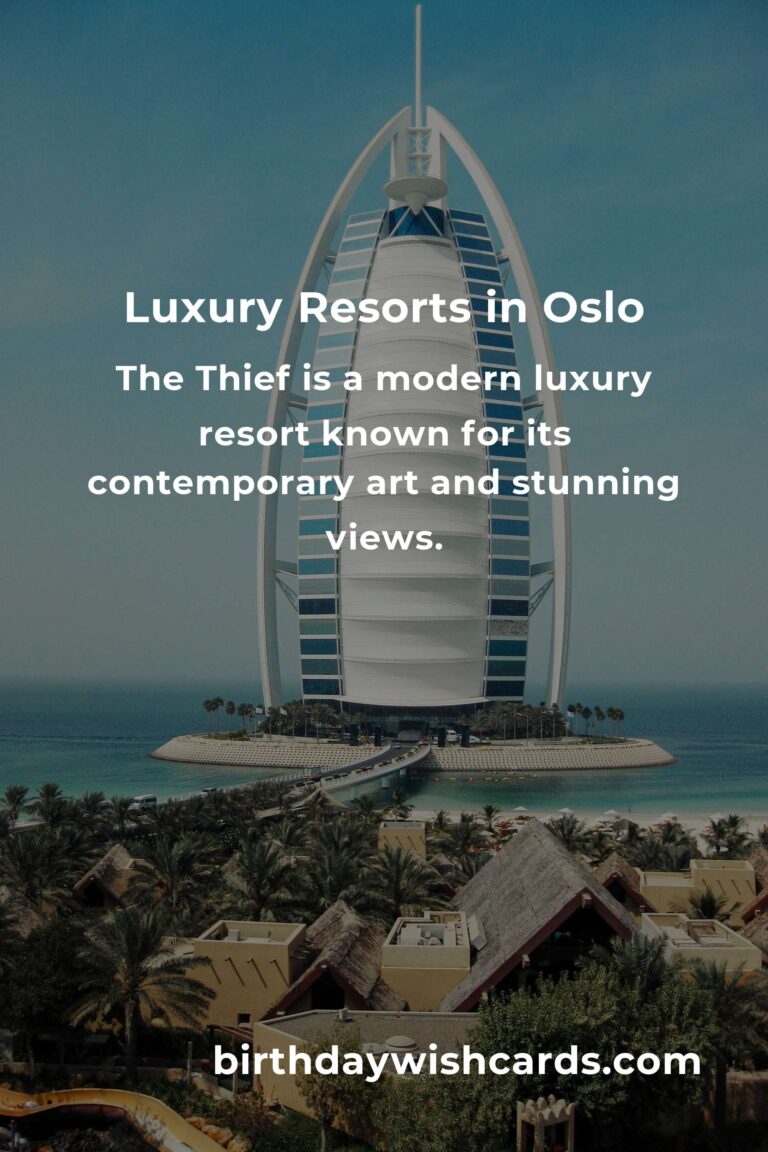 Budget Guide to Luxury Resorts in Oslo: Experience Opulence Without Breaking the Bank