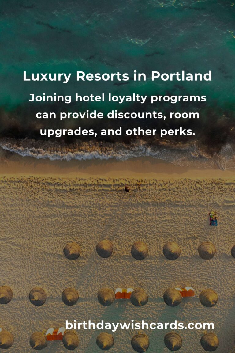 Budget Guide to Luxury Resorts in Portland