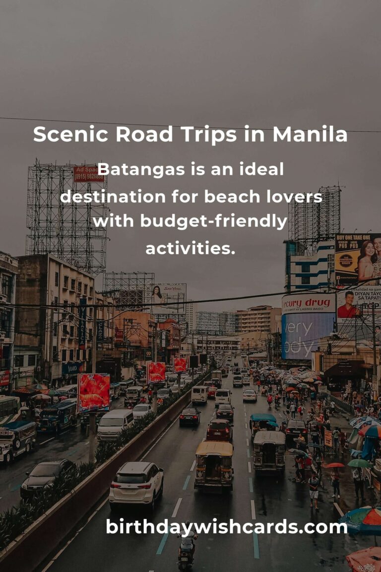 Budget Guide to Road Trip Routes in Manila: Exploring the Best Destinations
