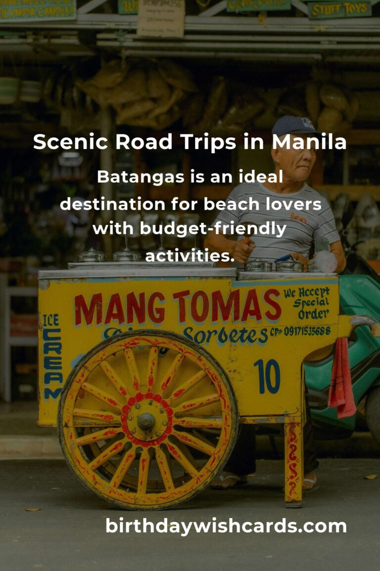 Budget Guide to Road Trip Routes in Manila: Exploring the Best Destinations