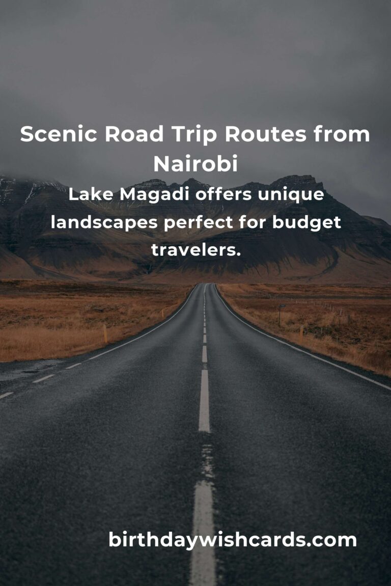 Budget Guide to Road Trip Routes in Nairobi