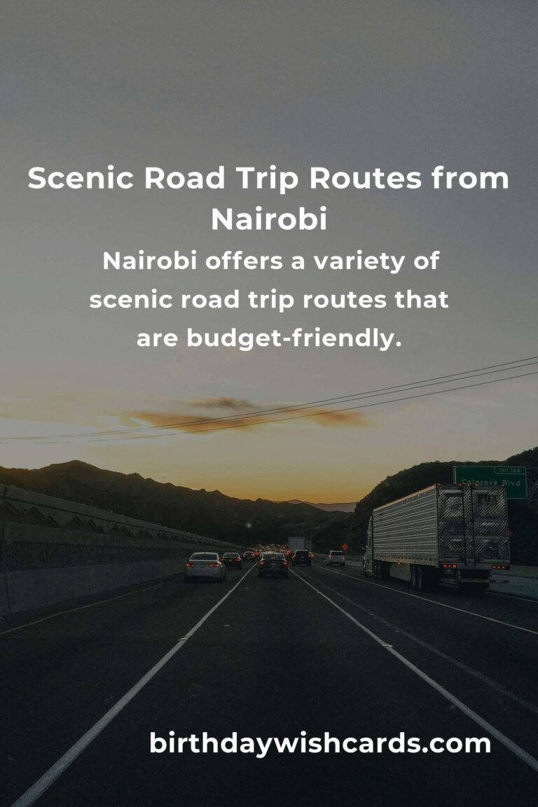 Budget Guide to Road Trip Routes in Nairobi