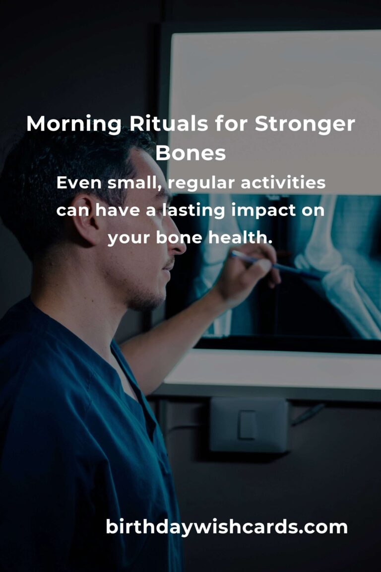 Building Strong Foundations: Daily Habits for Bone Health in the Bustling Heart of New York