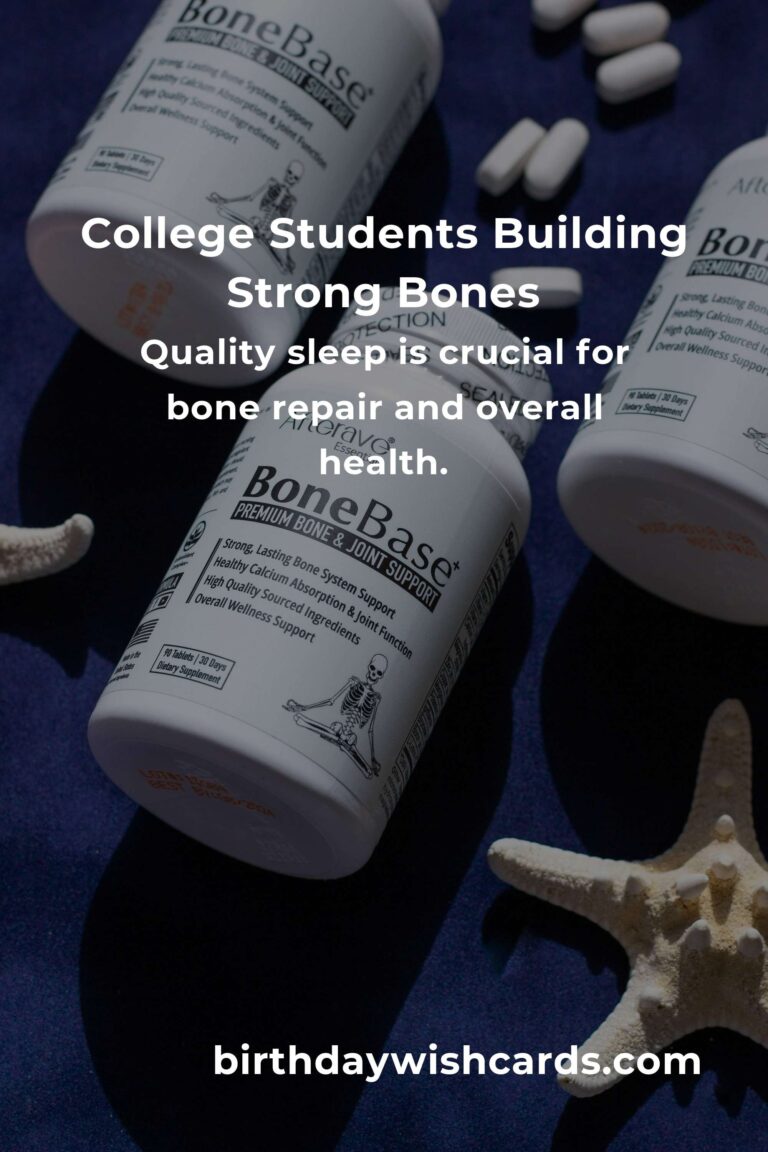 Building Strong Foundations: Essential Tips for College Students to Boost Bone Health