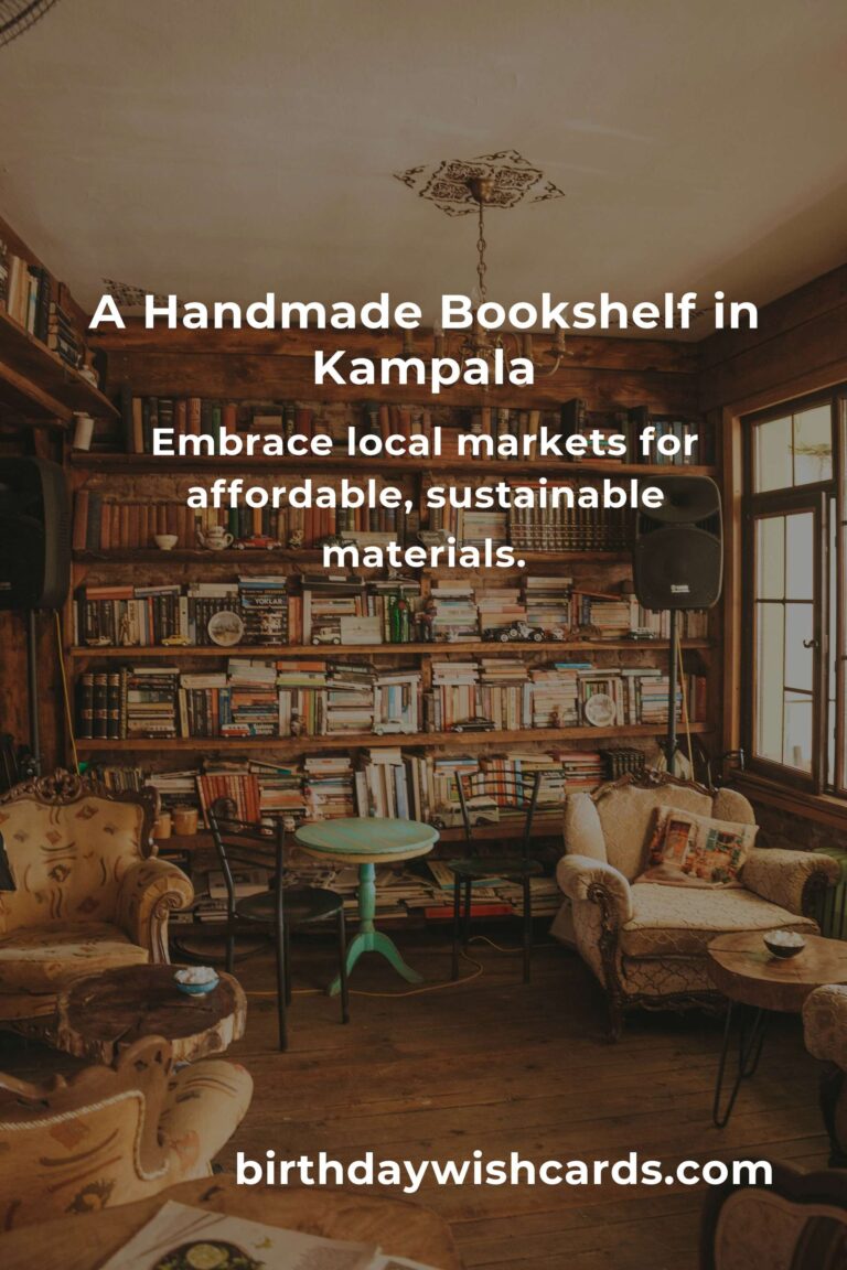 Building Your Dream Bookshelf on a Budget in Kampala: A Journey of Creativity and Savings