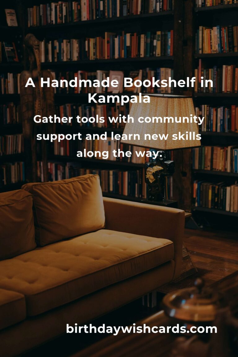 Building Your Dream Bookshelf on a Budget in Kampala: A Journey of Creativity and Savings