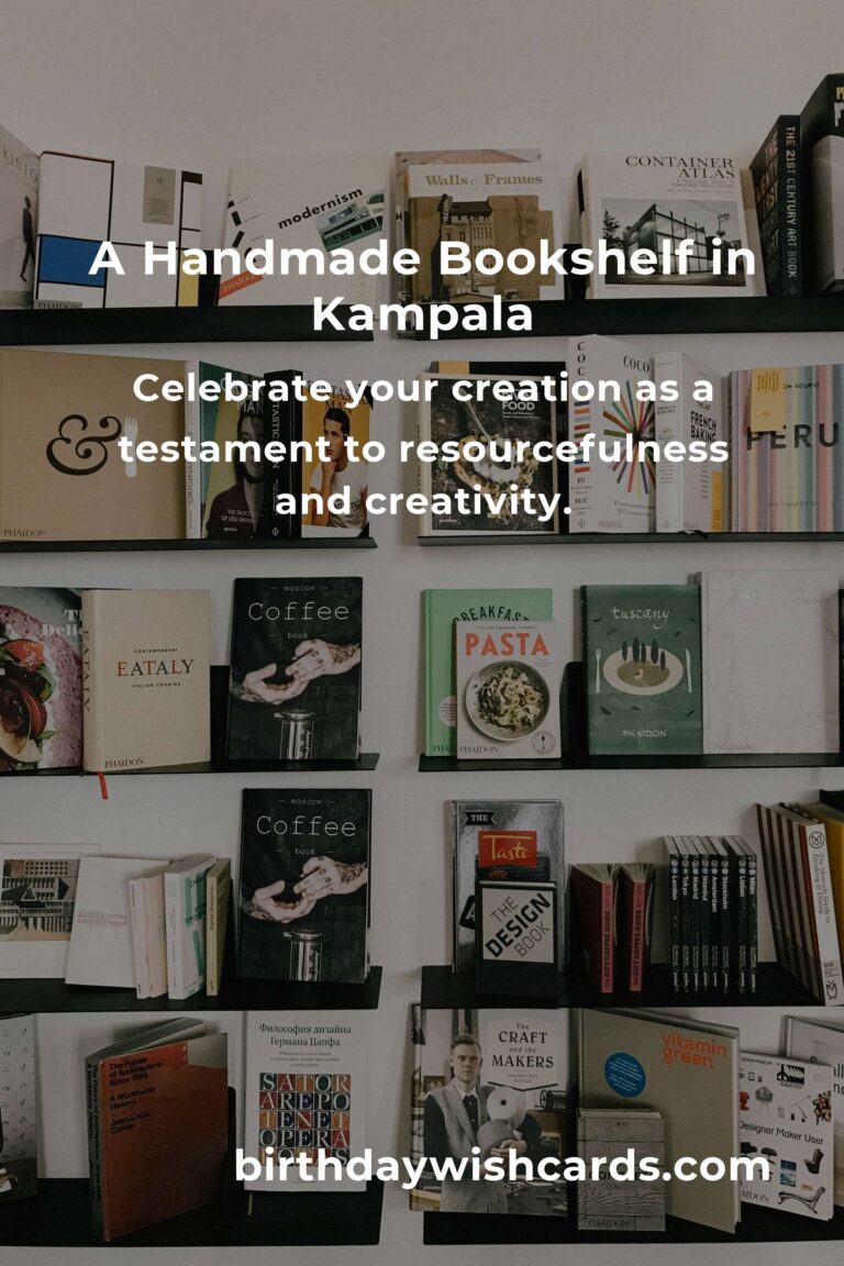 Building Your Dream Bookshelf on a Budget in Kampala: A Journey of Creativity and Savings