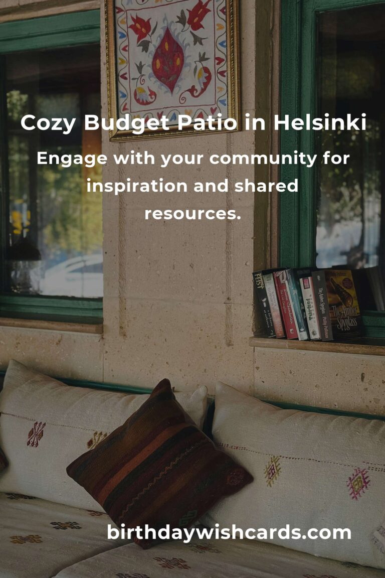 Building Your Dream Patio Furniture on a Budget in Helsinki