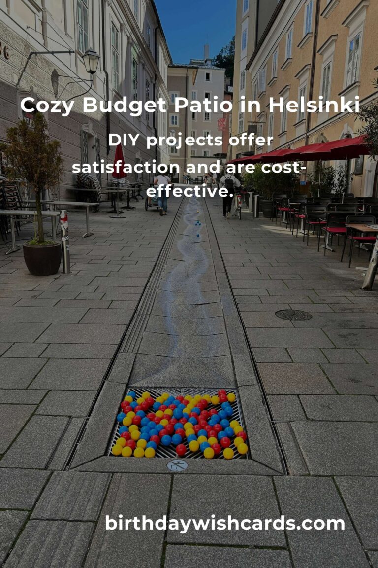 Building Your Dream Patio Furniture on a Budget in Helsinki