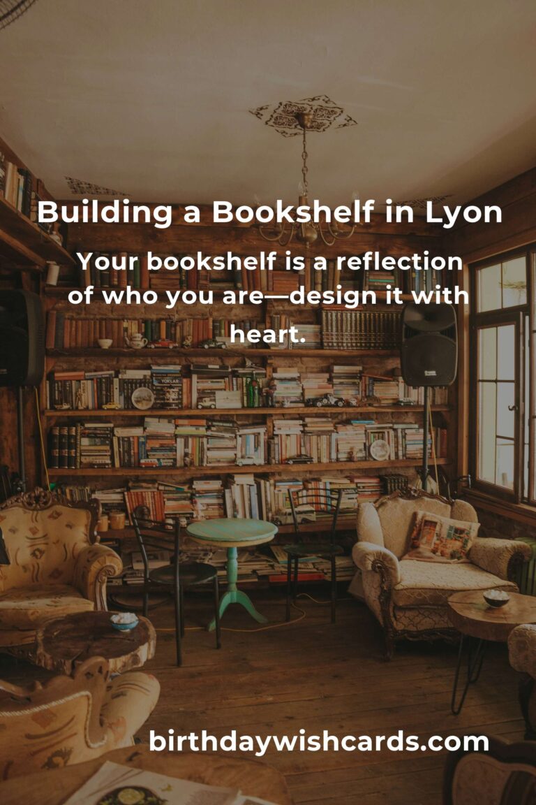 Building a Bookshelf on a Budget: A Heartfelt Guide for Book Lovers in Lyon