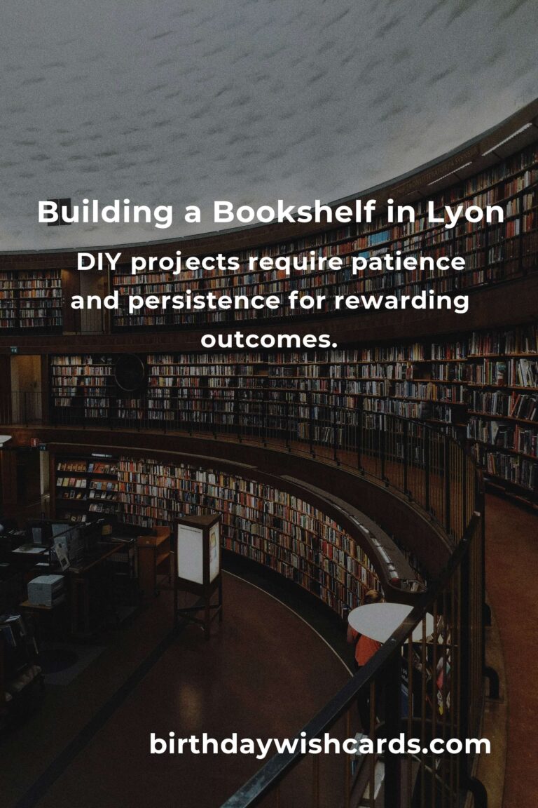 Building a Bookshelf on a Budget: A Heartfelt Guide for Book Lovers in Lyon