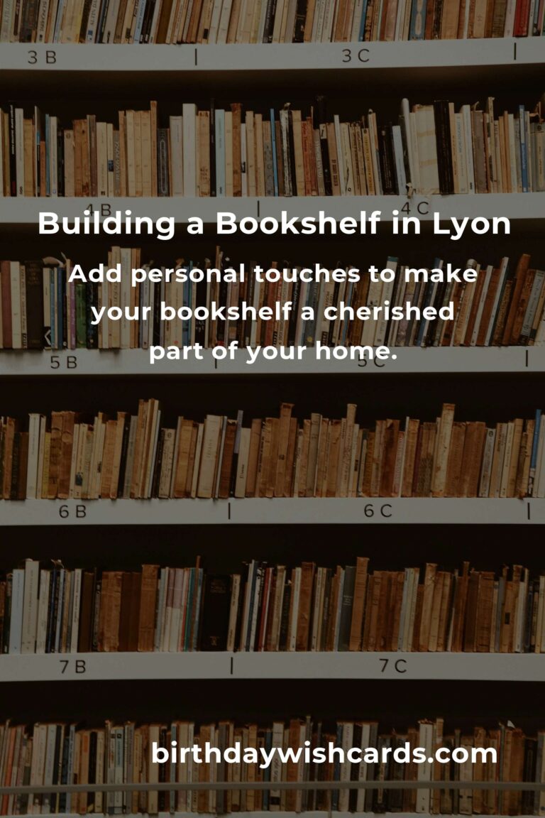 Building a Bookshelf on a Budget: A Heartfelt Guide for Book Lovers in Lyon