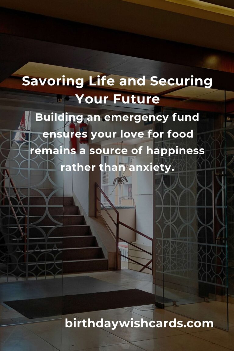 Building an Emergency Fund: A Food Lover’s Guide to Financial Peace in 2025