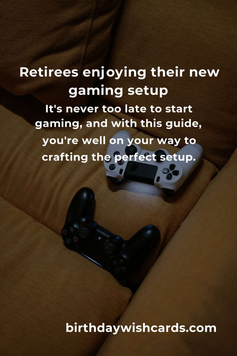 Building the Perfect Gaming PC for Retirees in 2025: A Journey into the World of Gaming