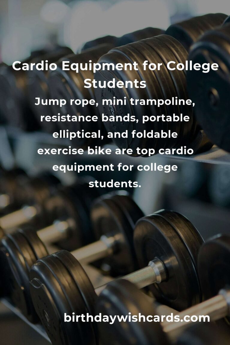 Cardio Workouts Equipment Guide for College Students: Stay Fit on Campus
