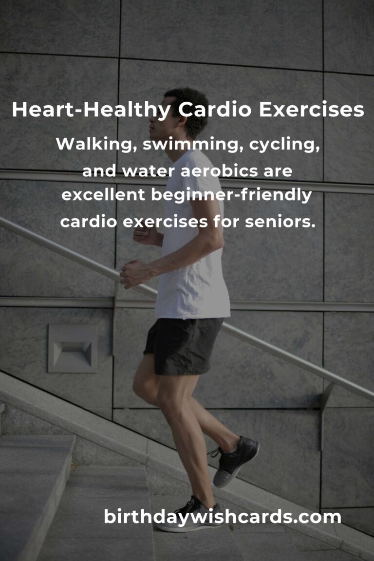 Cardio Workouts for Seniors: Getting Started with Heart-Healthy Exercises