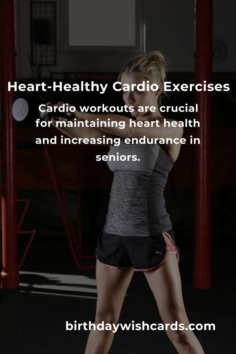 Cardio Workouts for Seniors: Getting Started with Heart-Healthy Exercises