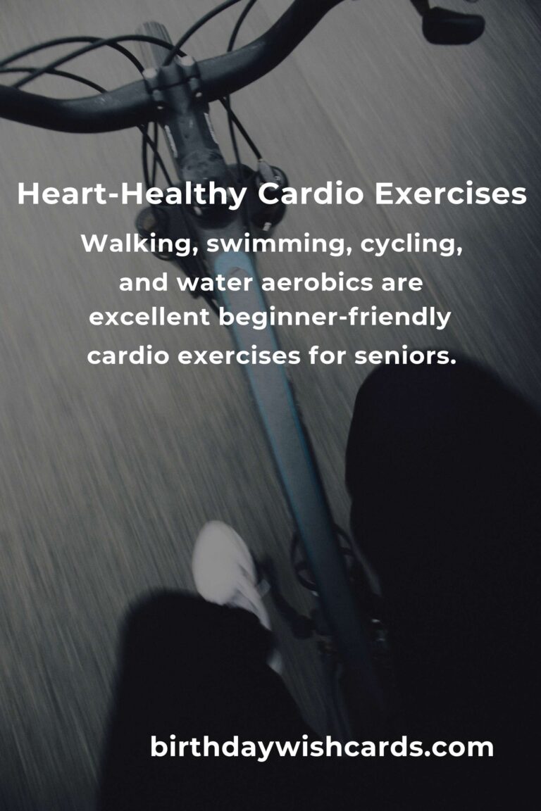 Cardio Workouts for Seniors: Getting Started with Heart-Healthy Exercises