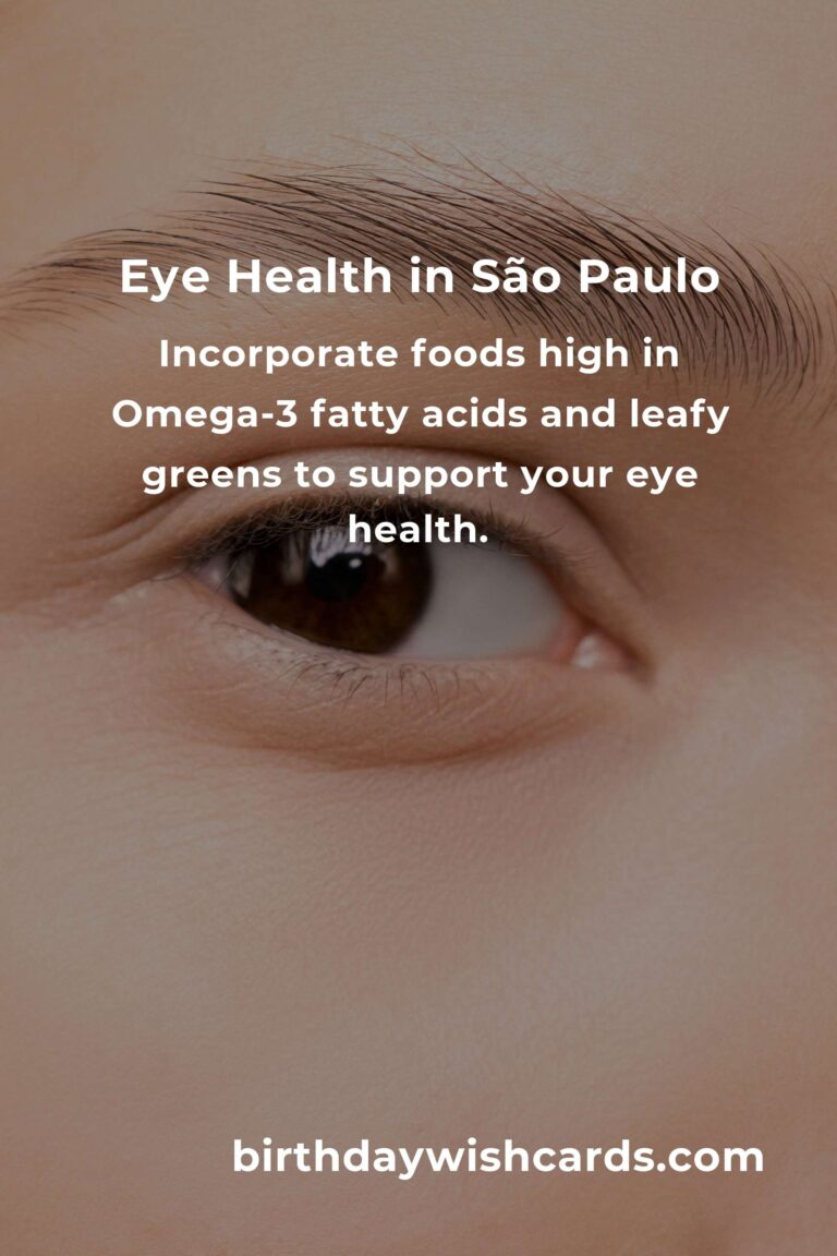 Caring for Your Eyes in the Concrete Jungle of São Paulo: Daily Habits for Vibrant Vision