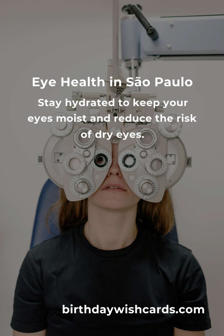 Caring for Your Eyes in the Concrete Jungle of São Paulo: Daily Habits for Vibrant Vision