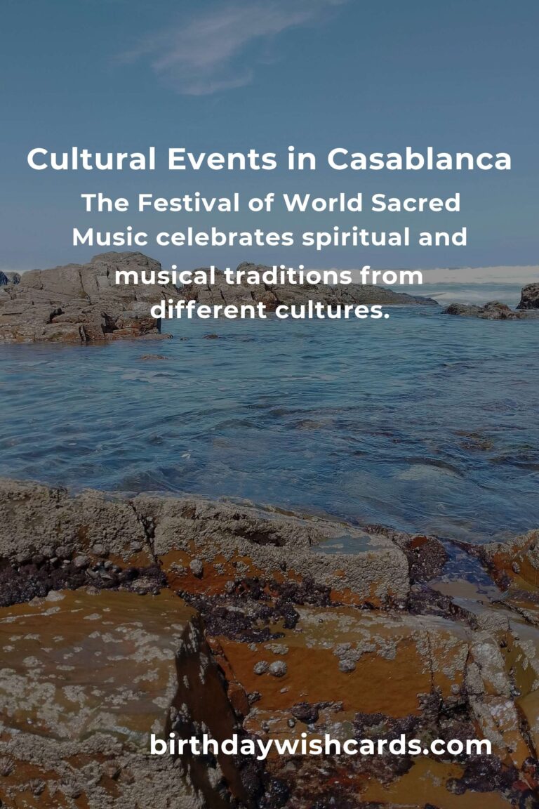 Casablanca Cultural Events You Can’t Miss in 2025