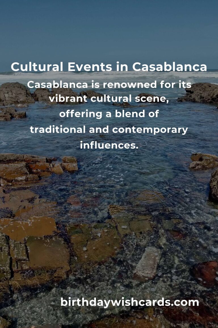 Casablanca Cultural Events You Can't Miss in 2025