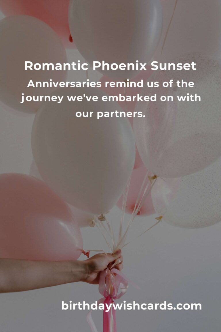 Celebrate Love: 30 Heartfelt Wedding Anniversary Ideas in Phoenix