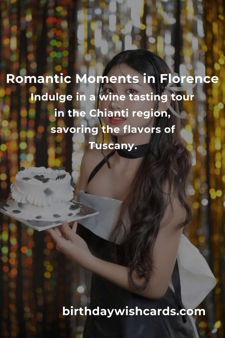Celebrate Love: 40 Heartfelt Retirement Anniversary Ideas for Couples in Florence