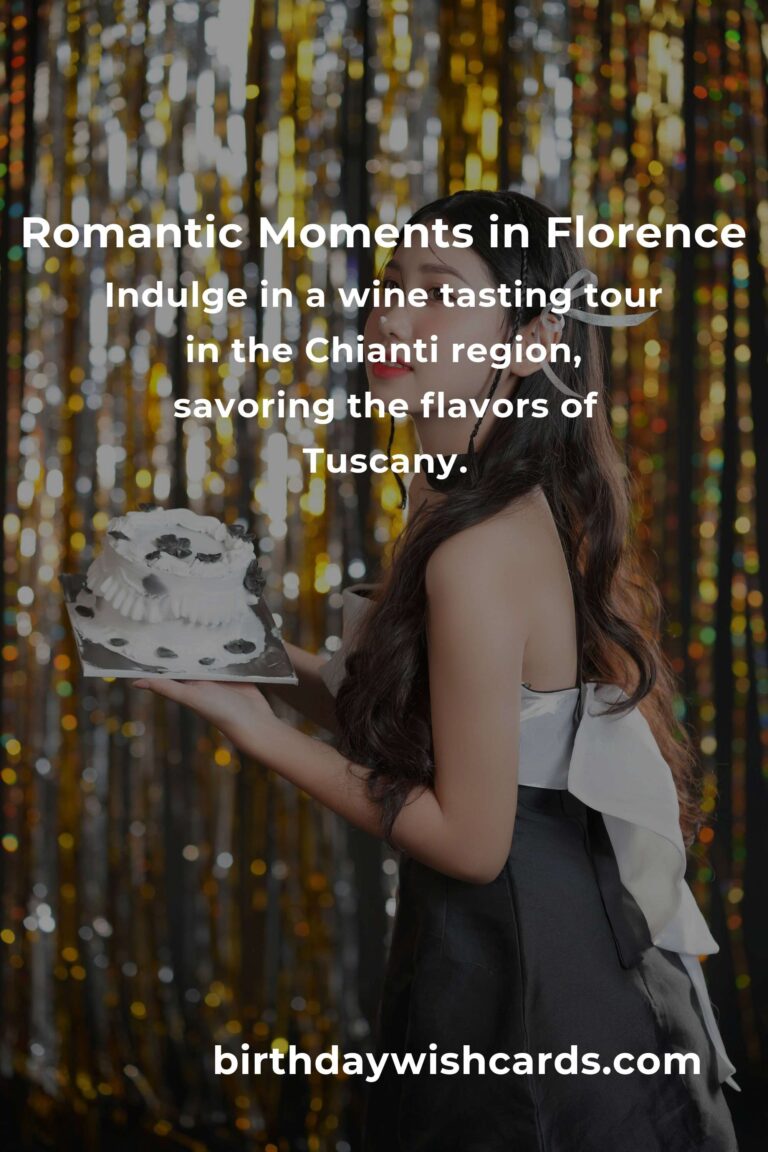 Celebrate Love: 40 Heartfelt Retirement Anniversary Ideas for Couples in Florence
