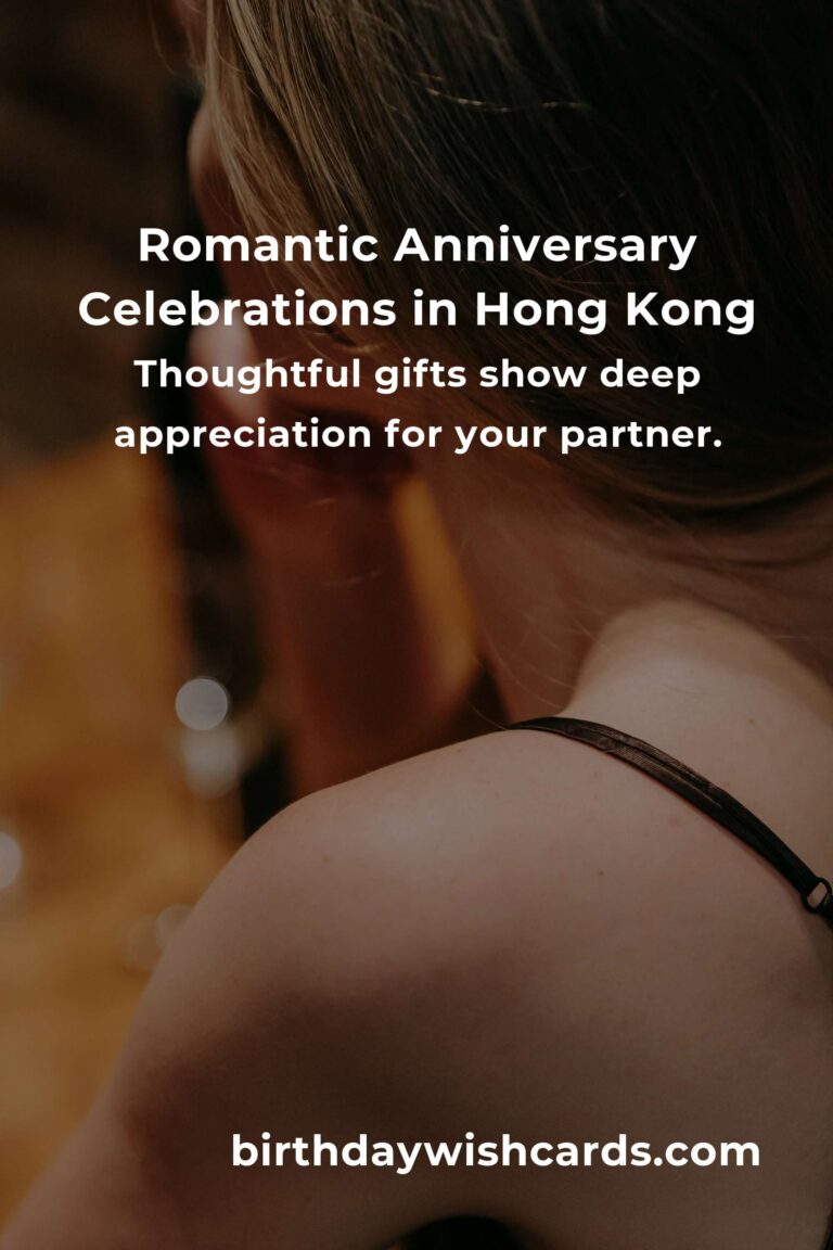 Celebrate Love: The Ultimate Wedding Anniversary Planning Guide in Hong Kong