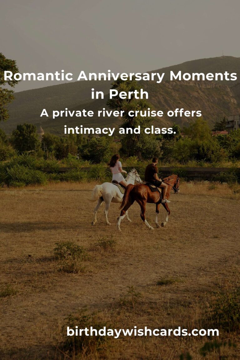Celebrate Love: Unforgettable 1st Company Anniversary Ideas for Couples in Perth