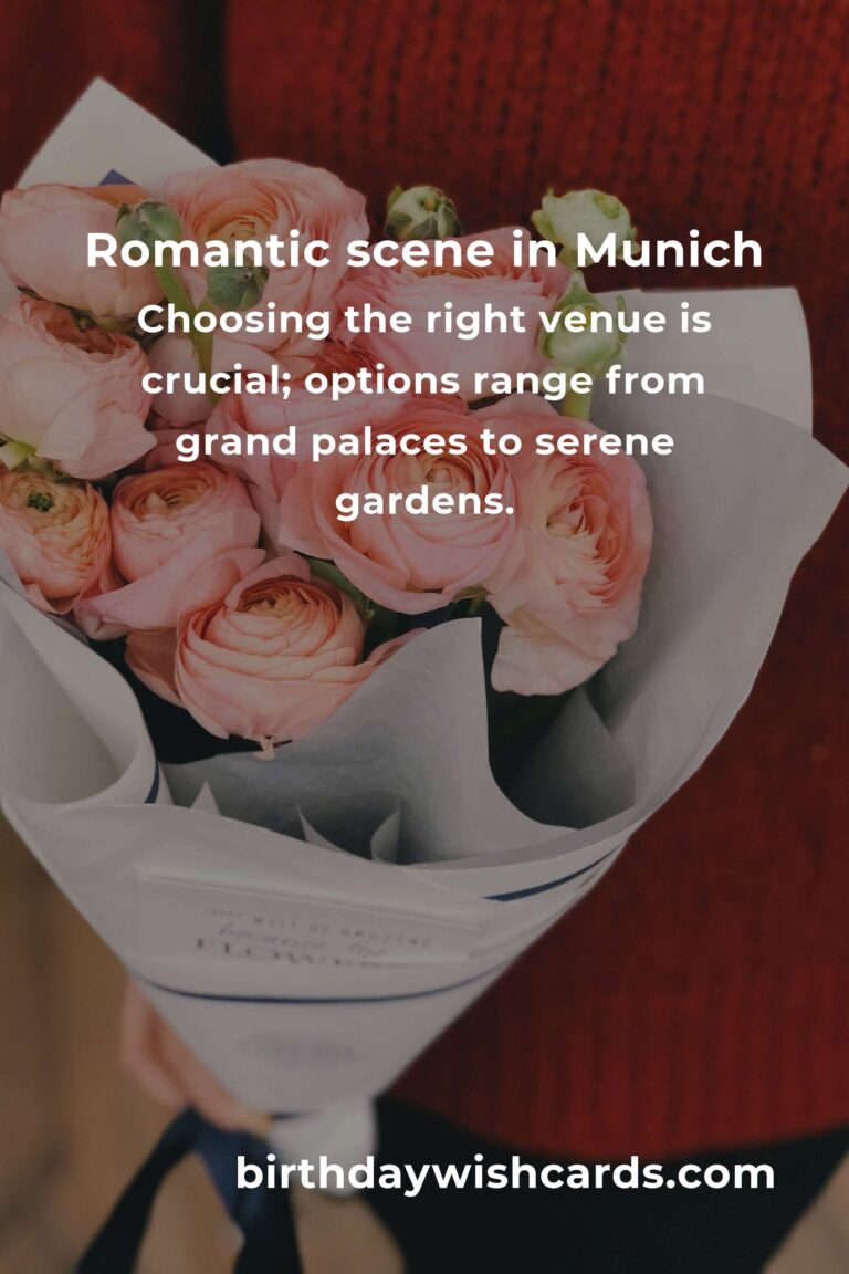 Celebrate Love: Your Comprehensive Guide to a Memorable Moving Anniversary in Munich