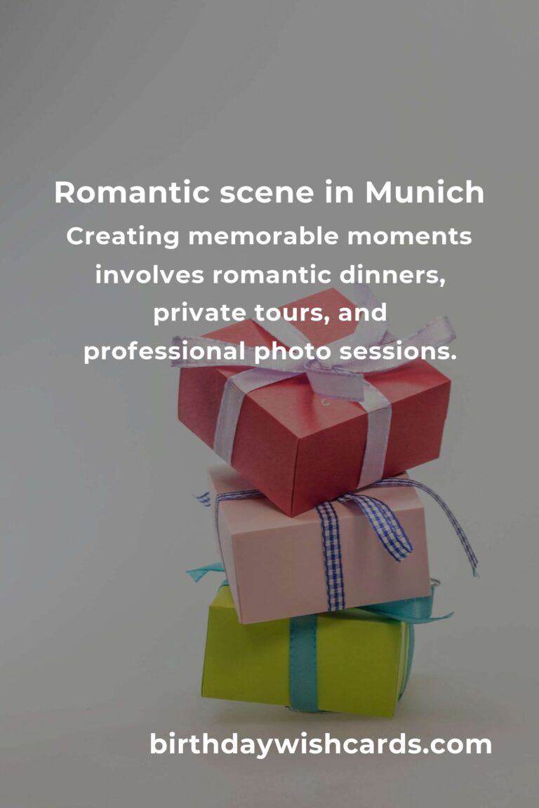 Celebrate Love: Your Comprehensive Guide to a Memorable Moving Anniversary in Munich