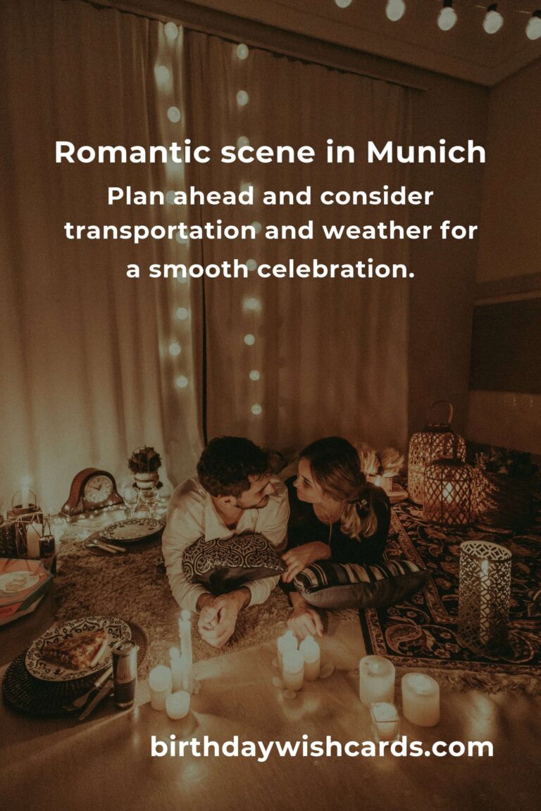Celebrate Love: Your Comprehensive Guide to a Memorable Moving Anniversary in Munich