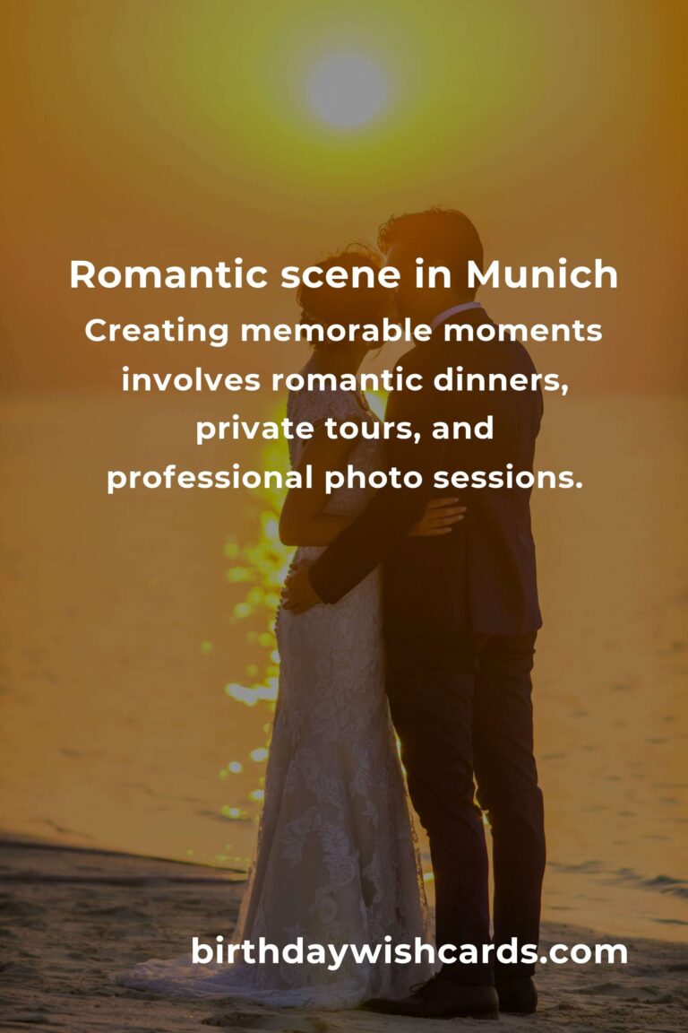 Celebrate Love: Your Comprehensive Guide to a Memorable Moving Anniversary in Munich