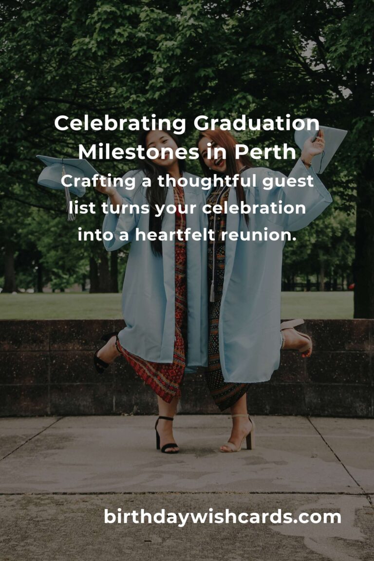 Celebrate Love and Milestones: Your Ultimate Guide to Planning a Graduation Anniversary in Perth