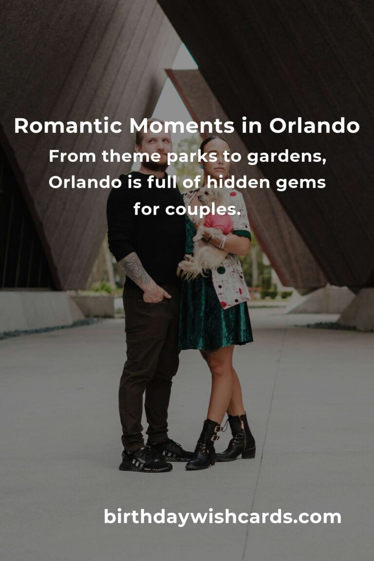 Celebrate Love in Orlando: The Ultimate Relationship Anniversary Planning Guide to Make Hearts Soar