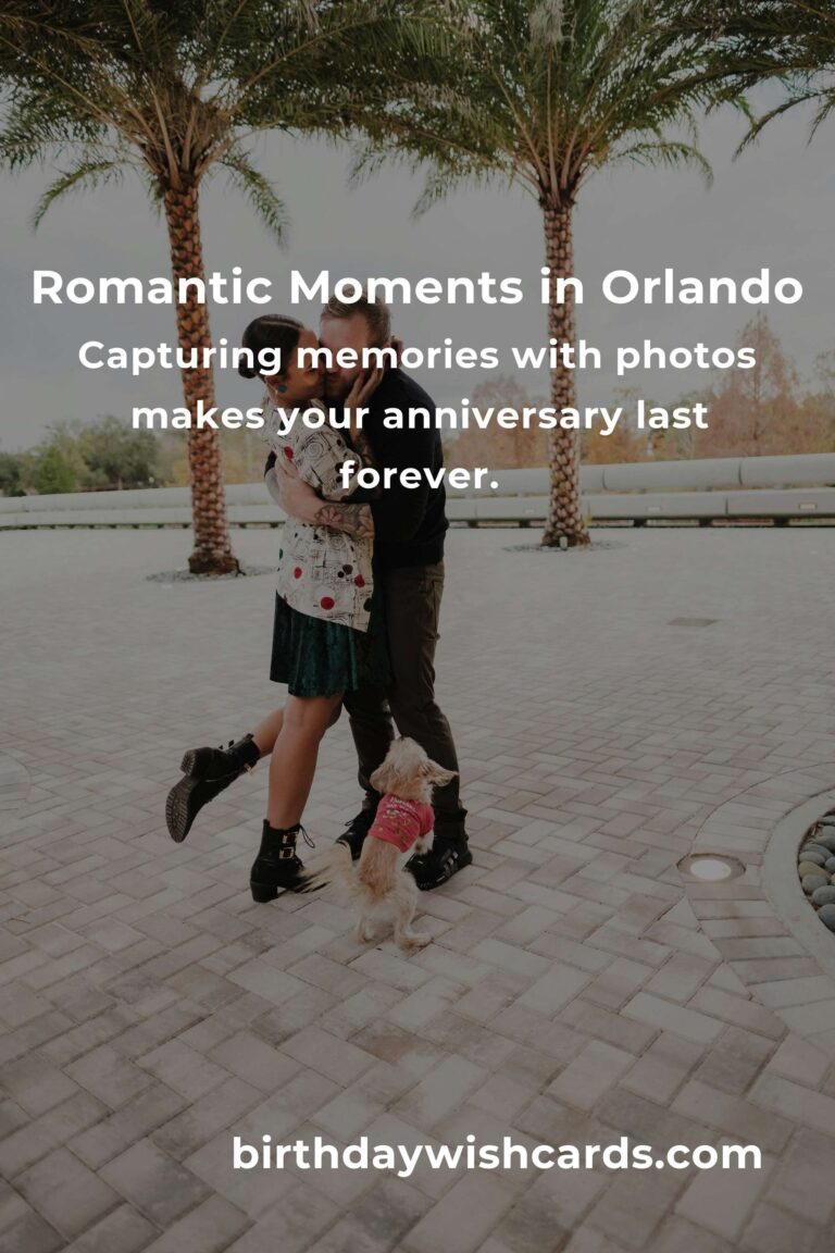 Celebrate Love in Orlando: The Ultimate Relationship Anniversary Planning Guide to Make Hearts Soar