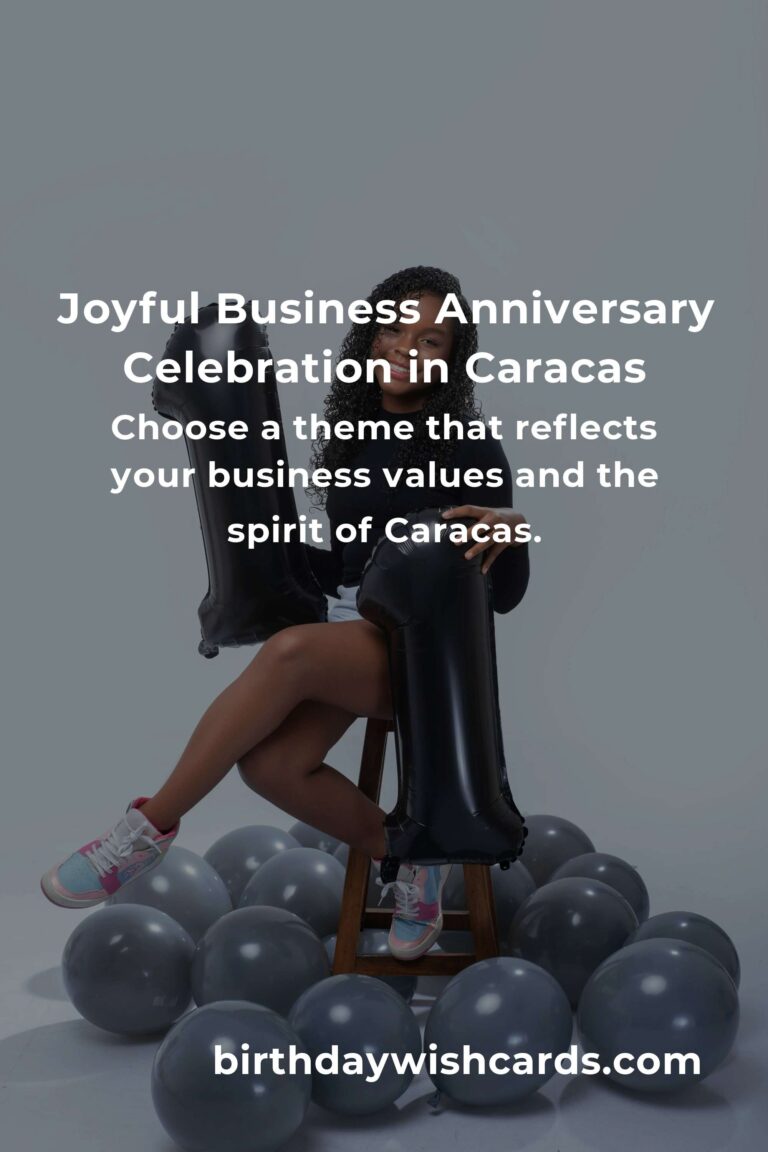 Celebrate Milestones with Heart: The Ultimate Business Anniversary Planning Guide in Caracas