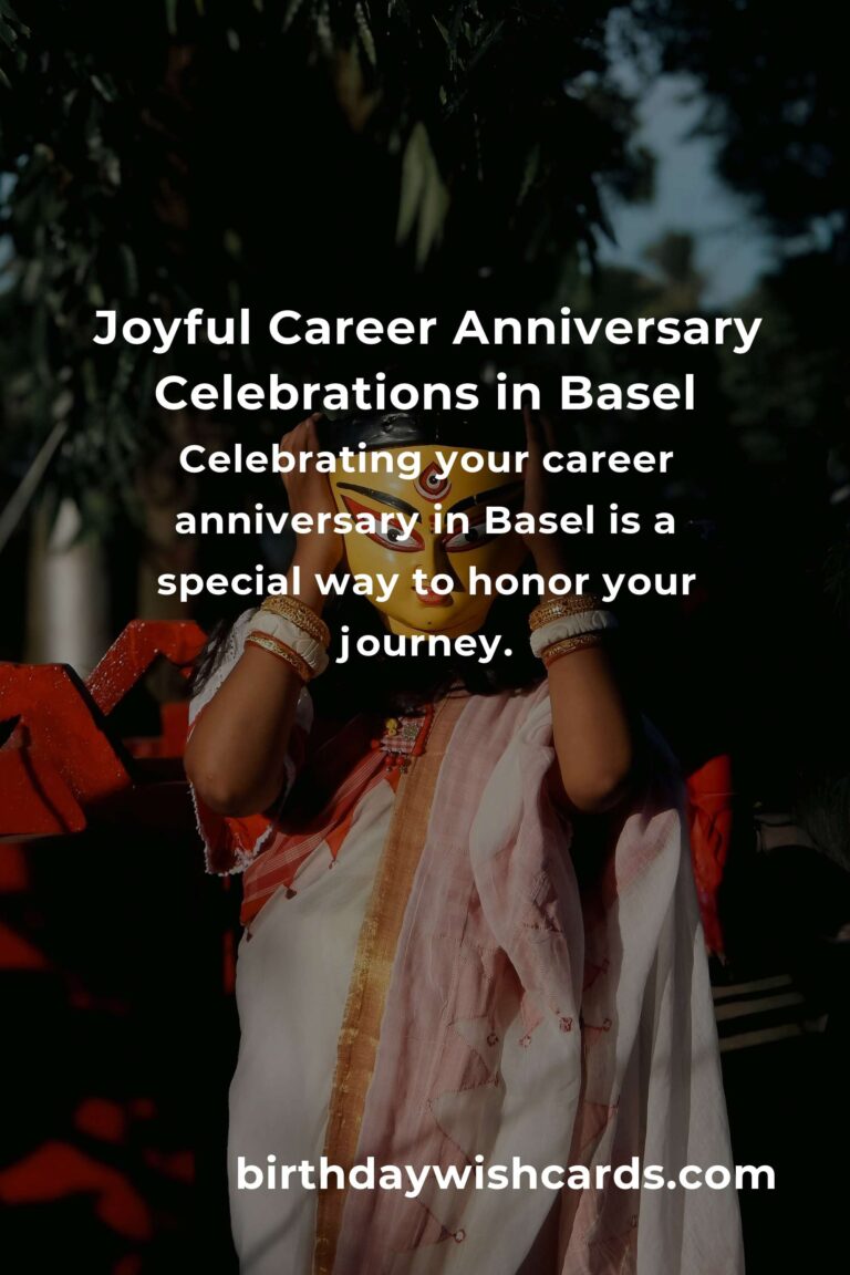 Celebrate Your Career Anniversary in Basel: A Heartfelt Planning Guide for Unforgettable Milestones