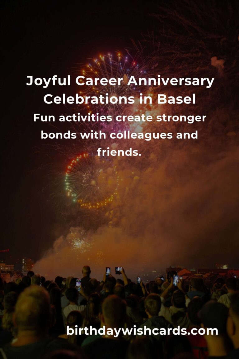 Celebrate Your Career Anniversary in Basel: A Heartfelt Planning Guide for Unforgettable Milestones