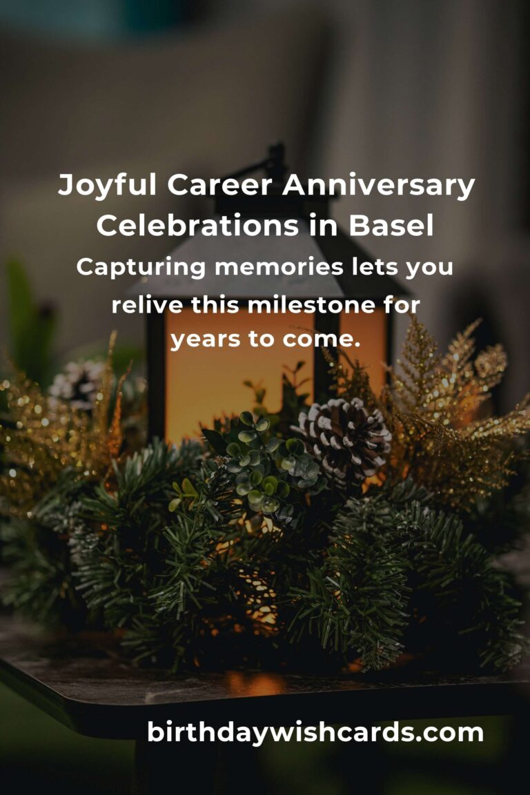 Celebrate Your Career Anniversary in Basel: A Heartfelt Planning Guide for Unforgettable Milestones