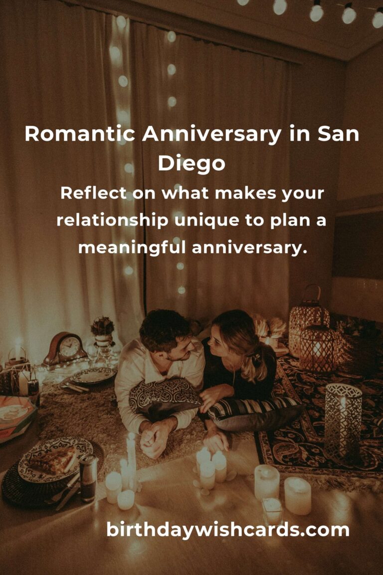 Celebrate Your Love: A Heartfelt Guide to Planning a Moving Anniversary in San Diego