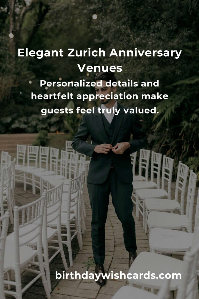 Celebrate Your Milestone: The Ultimate Opening Anniversary Planning Guide in Zurich