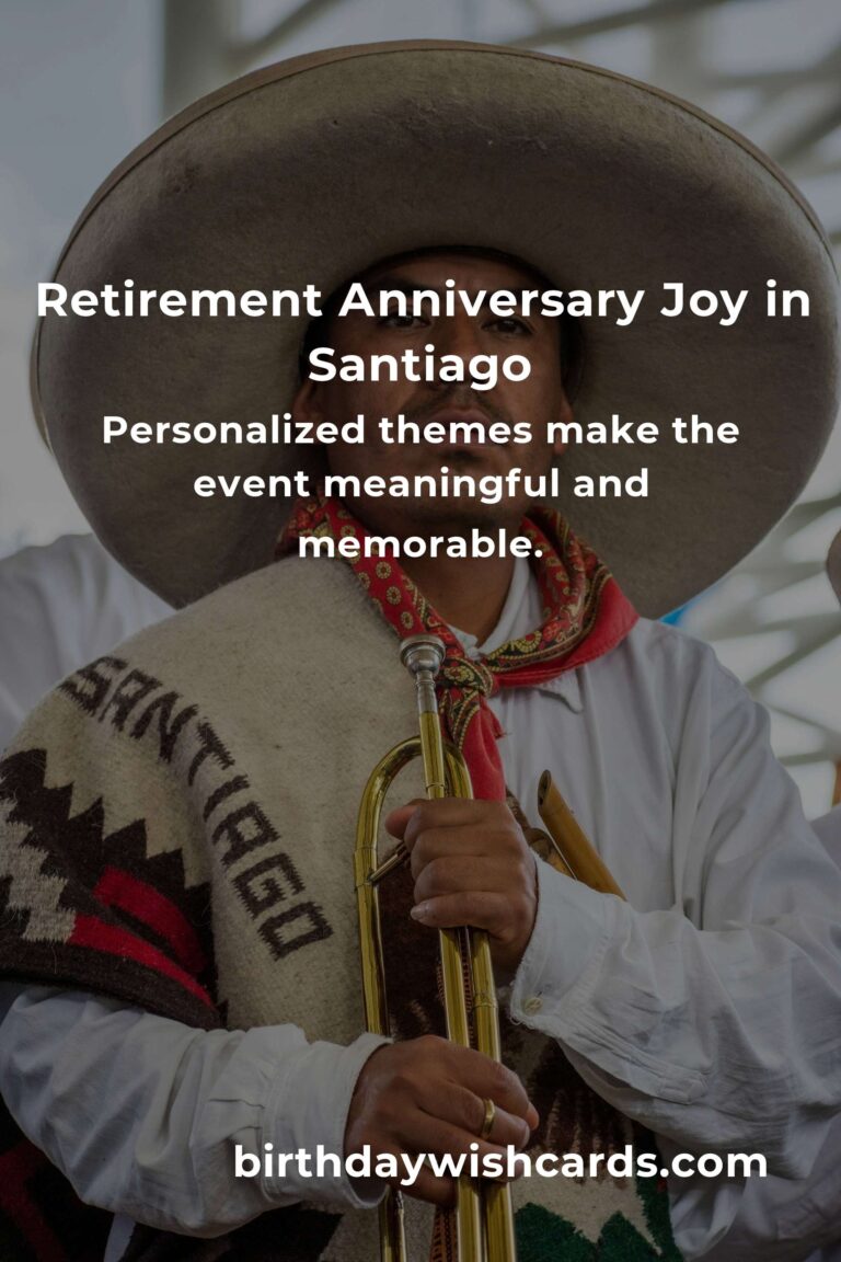 Celebrate a Lifetime of Love: The Ultimate Retirement Anniversary Planning Guide in Santiago