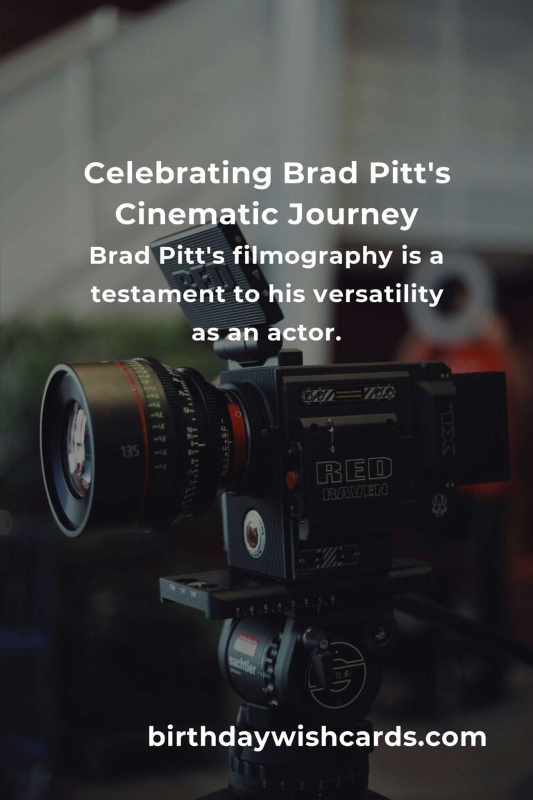 Celebrating Brad Pitt's Birthday: A Cinematic and Musical Journey